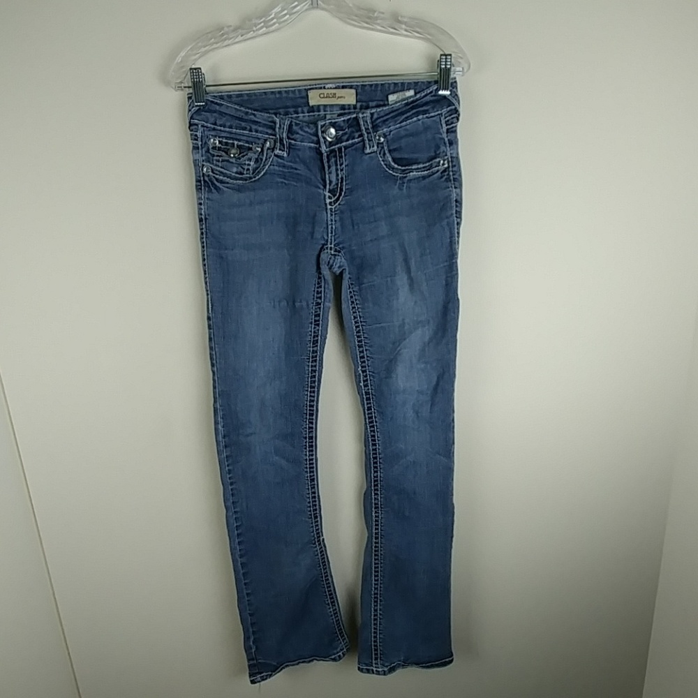 Clash Jeans with slight flare - Size 7